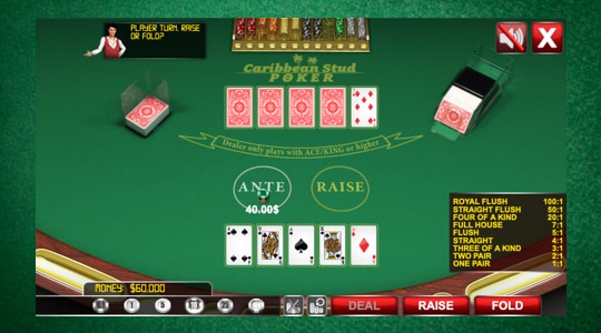 View the card combinations