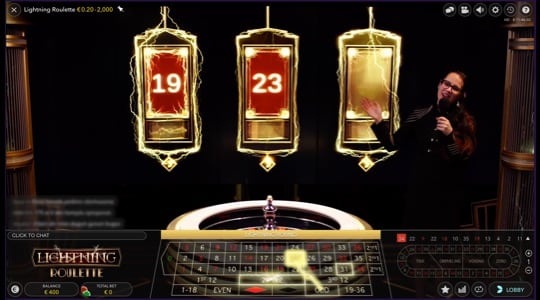 The Lightning Numbers are selected