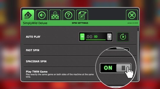 Turn Twinplayer mode on or off