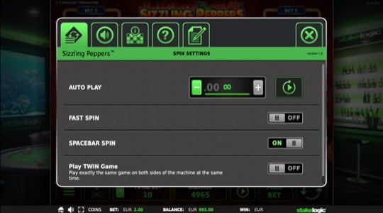 Set the autoplay button