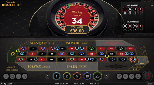 Withdraw the winnings