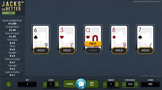 Select the cards you want to keep