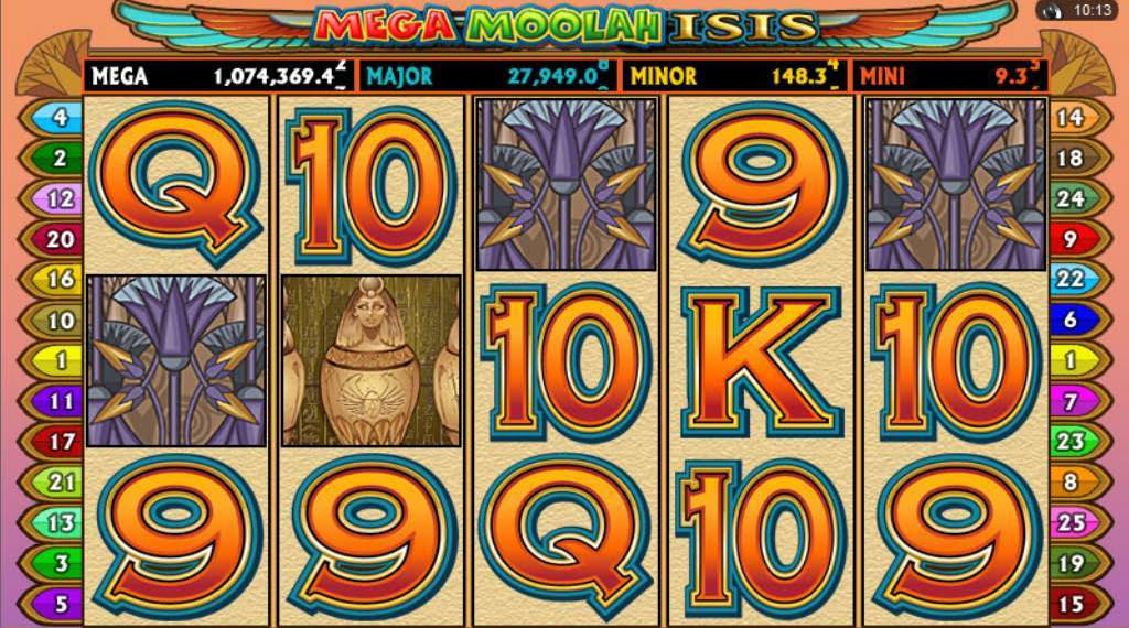 Mega Moolah Egyptian version