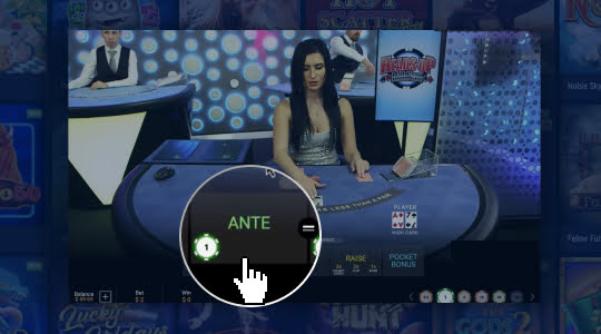 Bet on the Ante and Odds