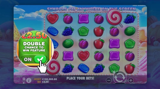 Activate the extra bet