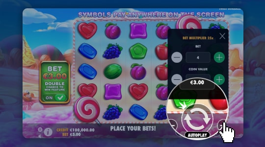 Choose the number of spins