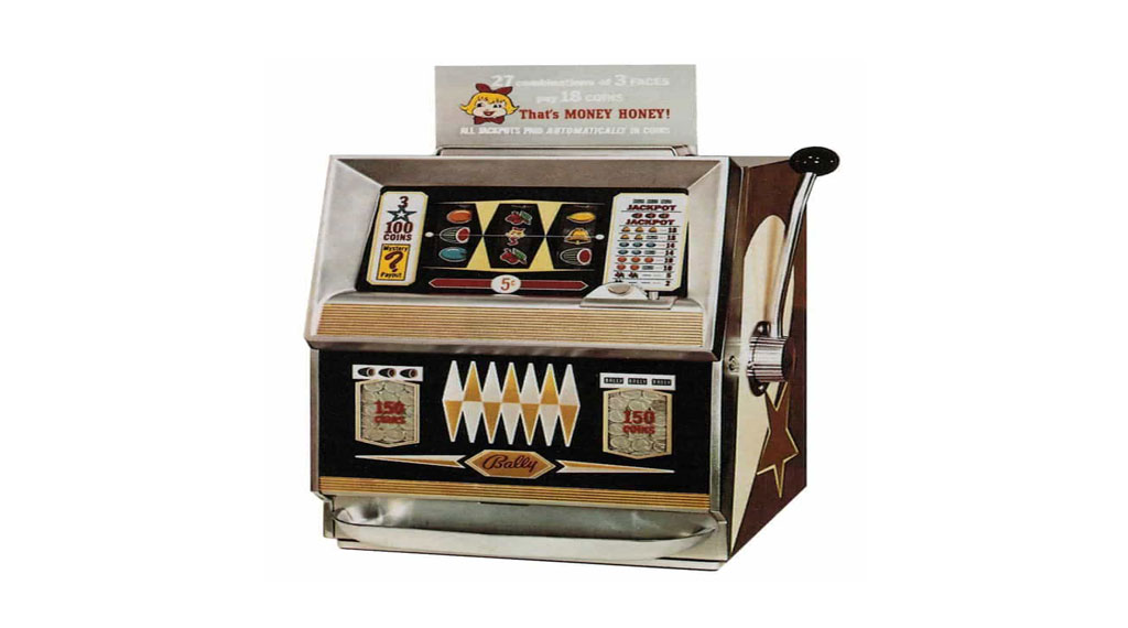 history modern slot machine