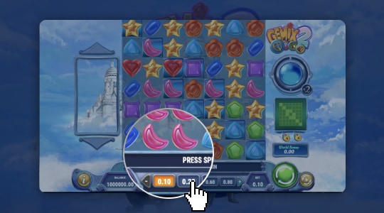 Determine bets per spin