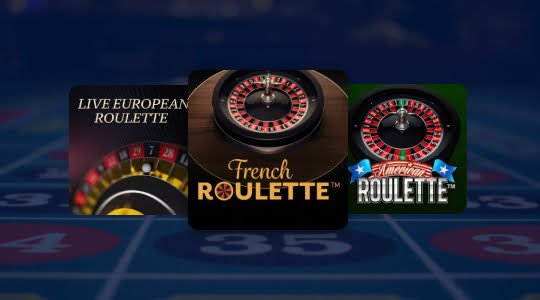 Different online roulette games
