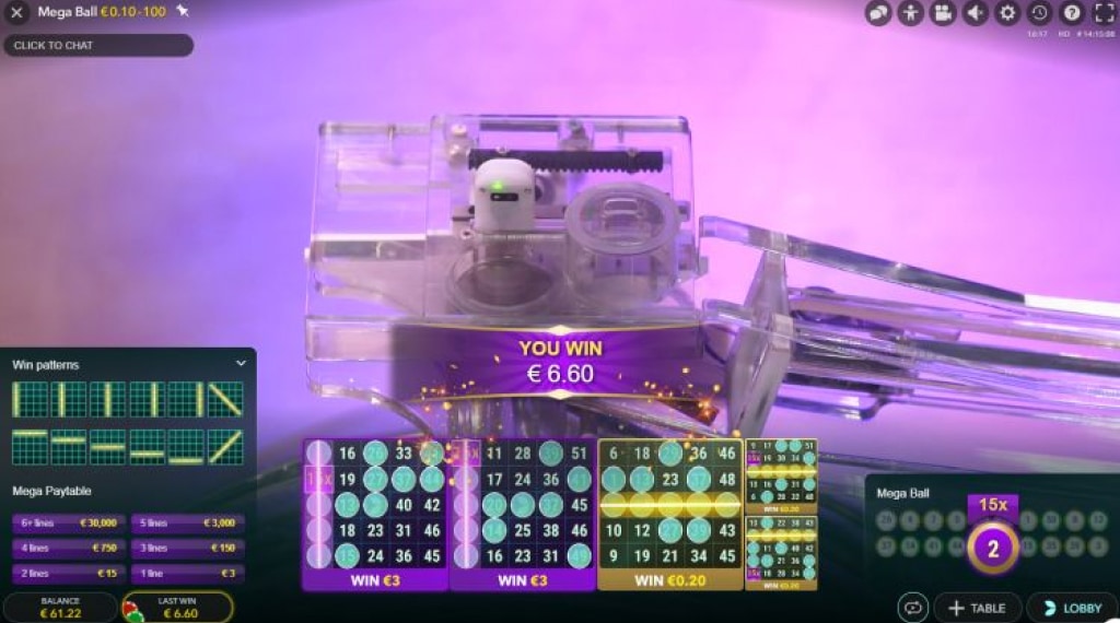 Multipliers in Mega Ball