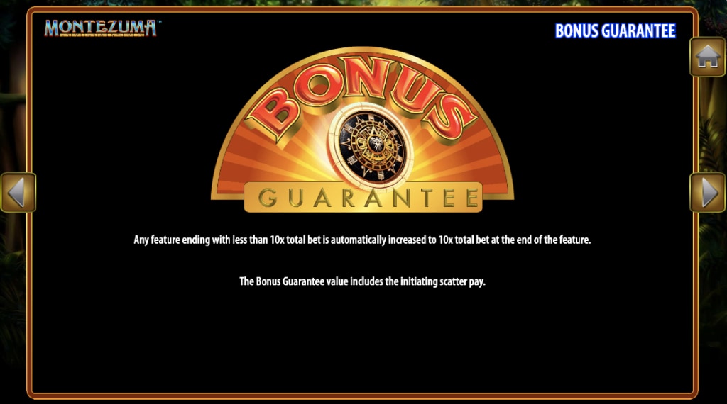 Free spin feature Montezuma