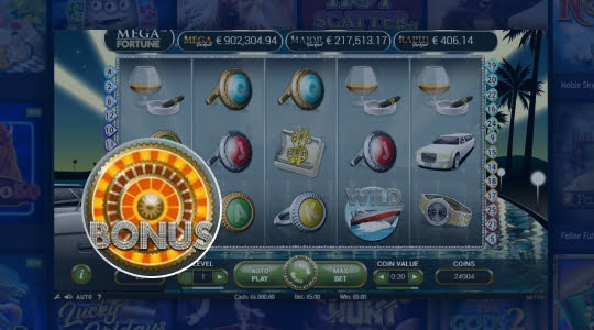 Activating the prize wheel