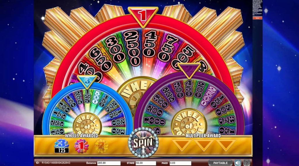 Wheel Of Fortune Ultra 5 Reels
