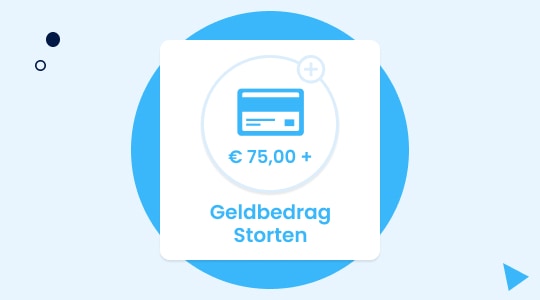 Choose amount and select bank