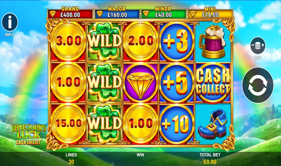 Royal Vegas Casino forgives free spins for the Leprechaun's Luck Cash Collect
